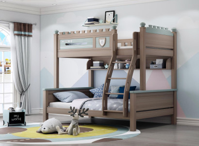 Etagenbett Hochbett Kinderbett Hochbetten Kiefer Holz Kinder Zimmer Bett Neu